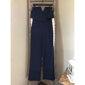 Lulus Navy Jumpsuit